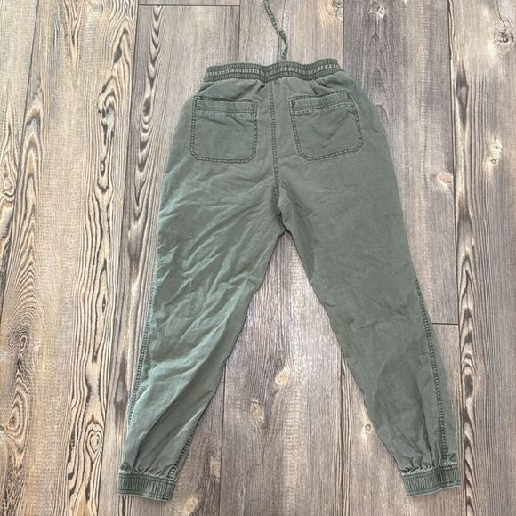 Hollister Olive Green Joggers - Picture 2 of 9